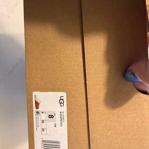 UGG Tan and Cream Sheepskin Boots